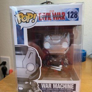 Captain America Civil War War Machine Funko Pop